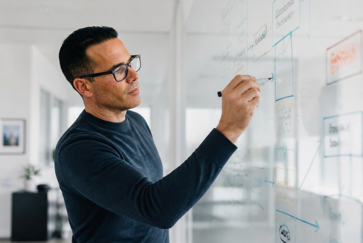 Sam Vazquez mapping workflow handoffs and operating decisions